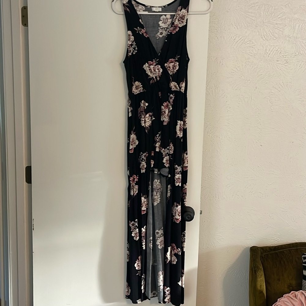 Romper with Flowy Skirt